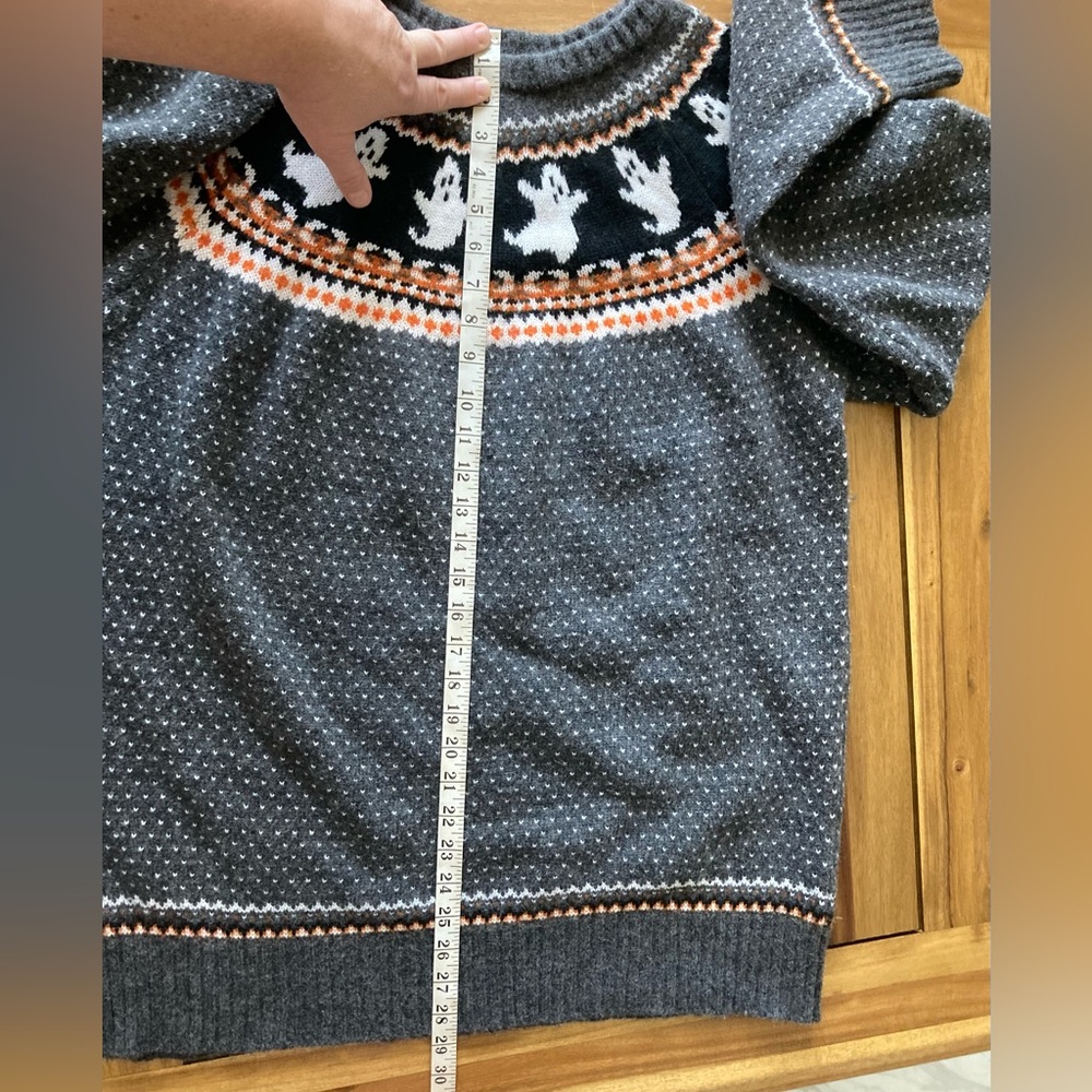 Kiel James Patrick Spooky Ghost Crewneck Sweater, XXL, Halloween - Picture 10 of 10